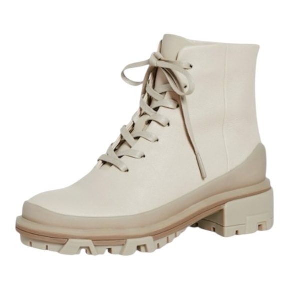 rag & bone Shoes - $550 RAG & BONE SHILOH HIKER MOTO COMBAT BOOT OYSTER LEATHER EU 41. NEW